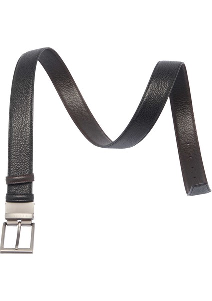 Siyah Hakiki Deri Erkek Kemer - S1EK00000304-R6M fırsatları