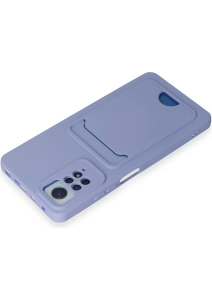 Redmi Note 11 Kılıf Kelvin Kartvizitli Silikon - Lila modelleri