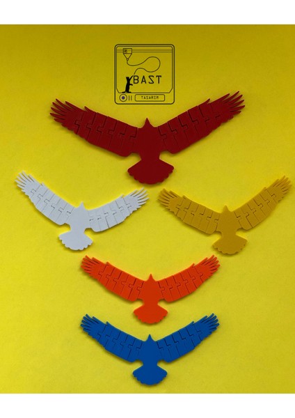 Bast Tasarım 3D Yazıcı Hareketli Eklemli Kuş Oyuncak Figür fırsatları