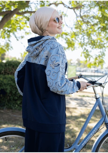 Sweatshirt Lacivert Keten fırsatları