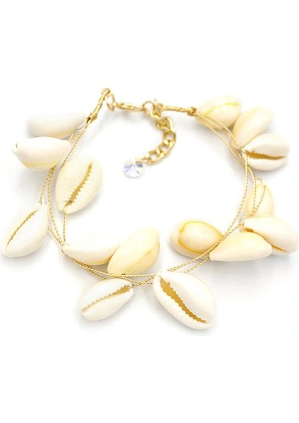 Deniz Kabuğu Bileklik - Beyaz fiyatları