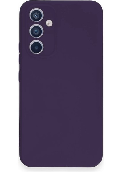 Samsung Galaxy A54 5g Kılıf Nano Içi Kadife Silikon - Mor