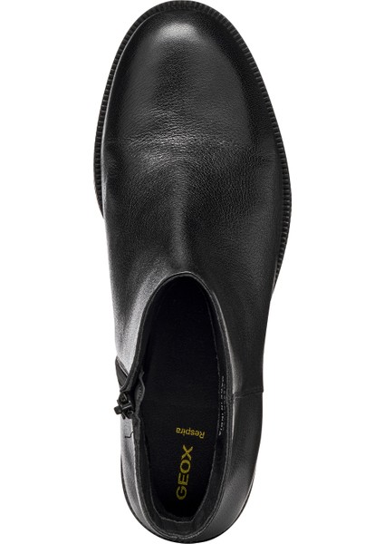 Kadın Siyah D Camexıa Fermuarlı Deri Klasik Bot D565ED00081C9999 fiyatları