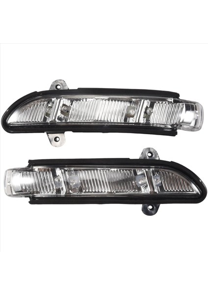 Araba Ön Lh + Rh Kapı Aynası Turn Sinyal Işığı Mercedes W211 W221 07-10 A2198200521 A2198200621 (Yurt Dışından)