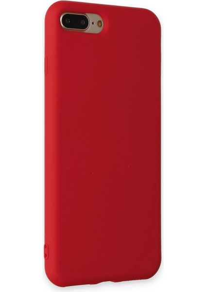 Iphone 7 Plus Kılıf Nano Içi Kadife Silikon - Kırmızı fiyatları