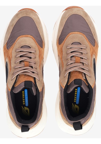 Erkek Vizon Hakiki Deri Spor Ayakkabı 5K1SA18511S indirimleri