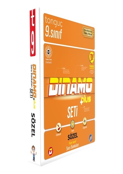 9. Sınıf Dinamo Tüm Dersler Sözel + Sayısal Soru Bankası Seti - Tonguç Akademi modelleri