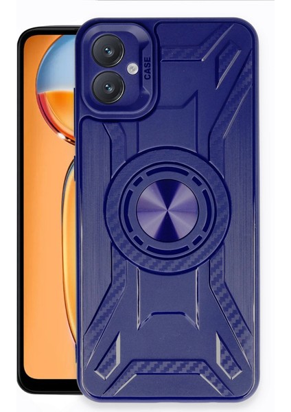 Newface Samsung Galaxy A05 Kılıf Lincoln Silikon - Lacivert