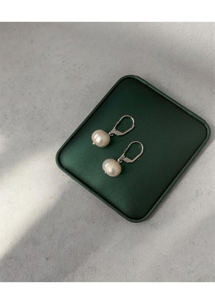 Sertifikalı 925 Ayar Ayar Gümüş 10 mm Inci Küpe fiyatları