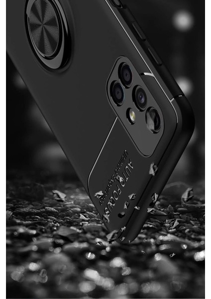 Samsung Galaxy M51 Kılıf Range Yüzüklü Silikon - Mavi indirimleri