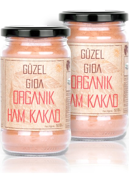 Orgnaik Ham Kakao Tozu 2 x 150 gr