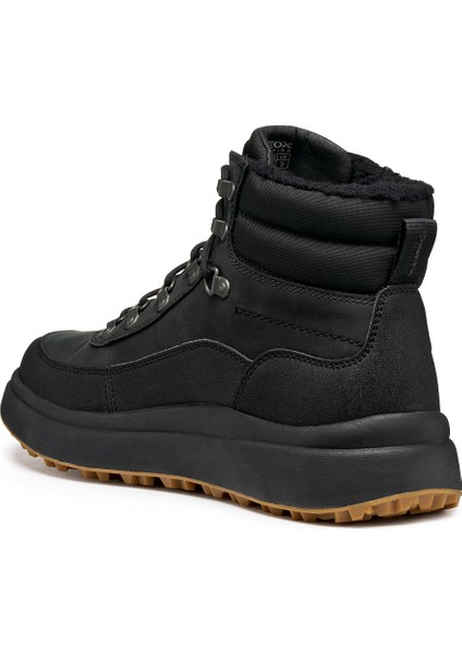 Erkek Siyah U Granıto + Grıp B Abx D - Oıl Bağcıklı Deri Outdoor Bot U46FZD04554C9999 fırsatları