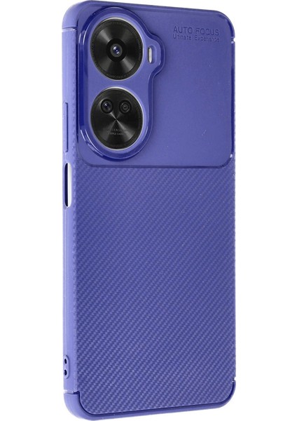 Huawei Nova 12 Se Kılıf Auto Focus Karbon Kapak - Lacivert fiyatları