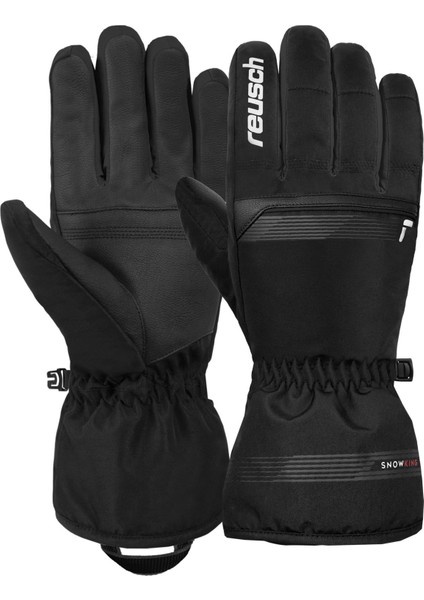 Snow Kıng Erkek Kayak Eldiveni RSC.6401198_C2_BLKWHT