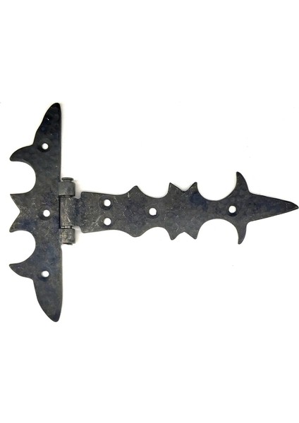 Antika Tarz Dekoratif Pirinç Kuyruklu Lale Menteşe - 147X193 mm, Oksit fiyatları