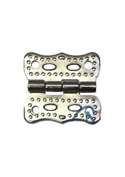 Papatya Menteşe - Küçük 20X20 mm, Nikel, 1 Adet