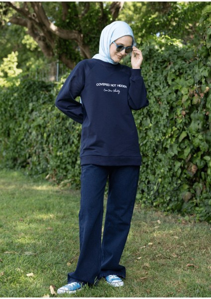 Tesettür Eşofman Üstü- Not Hidden indirimleri