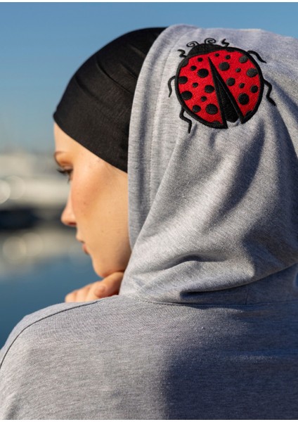 Tesettür Eşofman Üstü Uğur Böceği