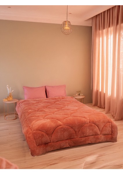 Welsoft Akfil Midye Desen Çift Kişilik Yorgan modelleri