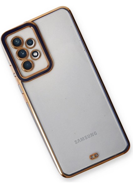 Samsung Galaxy A23 4g Kılıf Liva Lens Silikon - Mavi modelleri