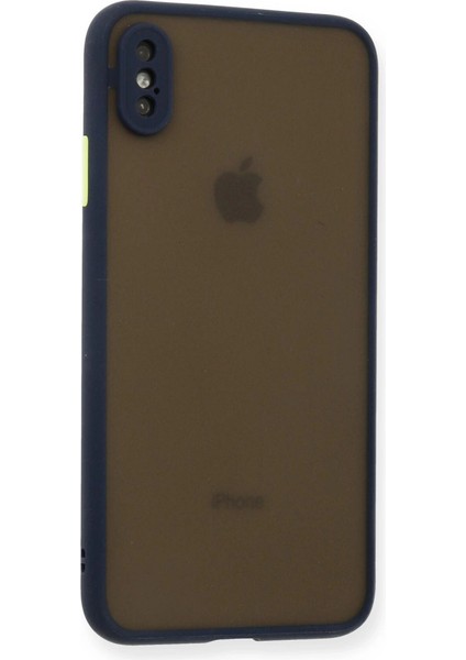 Iphone Xs Max Kılıf Montreal Silikon Kapak - Lacivert fiyatları