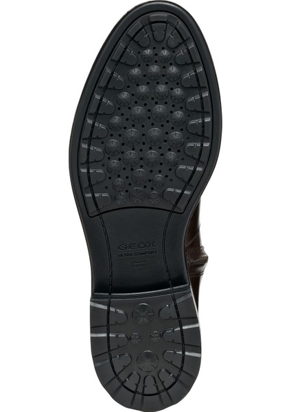 Kadın Kahverengi D Walk Pleasure A - Shı.lea Fermuarlı Deri Bot D56TGA000AAC6024