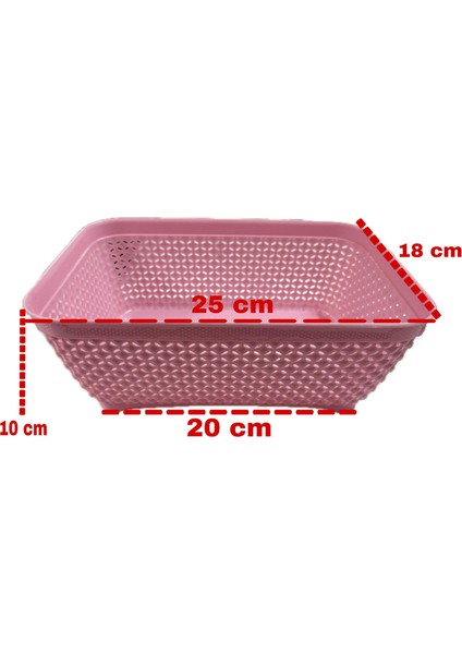 Ekmek Sepeti 3’lü Set Plastik fiyatları