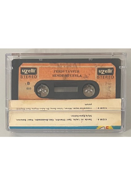 Ferdi Tayfur Sende Mi Leyla Kaset (Orijnal Dönem Uzelli Kağıt Baskı Kaset) fiyatları