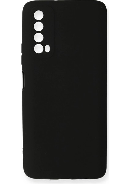Huawei P Smart 2021 Kılıf First Silikon - Siyah