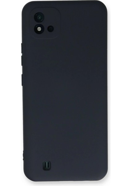 Realme C11 2021 Kılıf Nano Içi Kadife Silikon - Lacivert