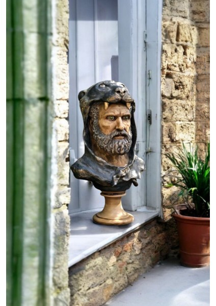 Dekoratif Polyester Herkül Büst fiyatları