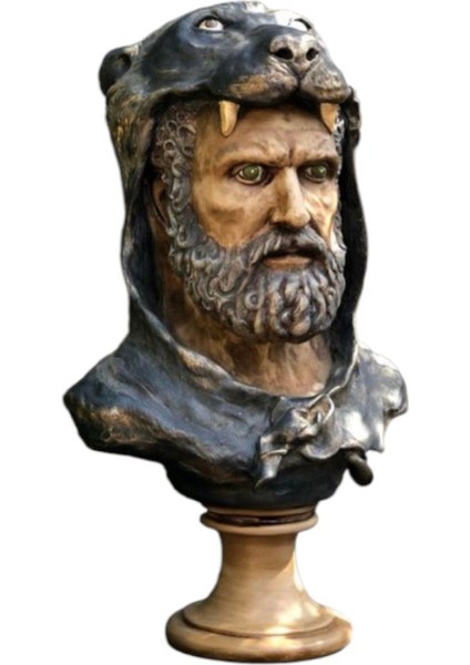 Dekoratif Polyester Herkül Büst modelleri