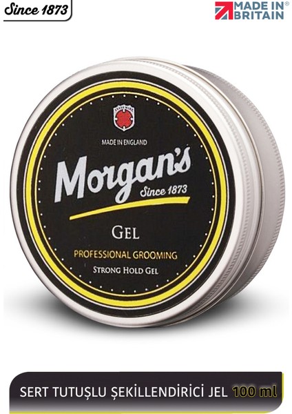 Strong Hold Gel - Yüksek Tutuşlu Şekillendirici Jel 100 ml