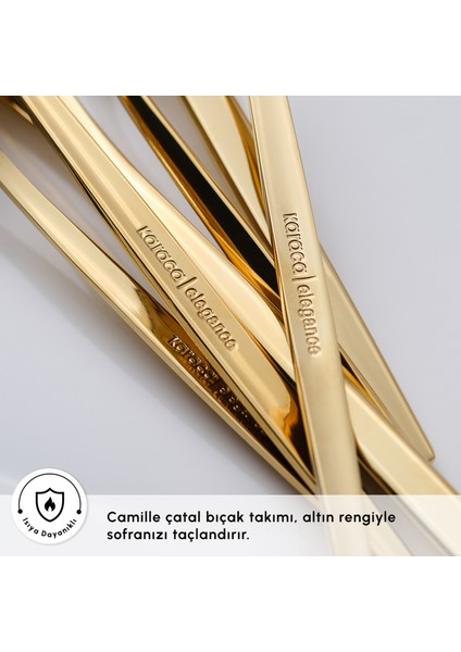Camille 12 Kişilik 84 Parça Çatal Kaşık Bıçak Takımı indirimleri