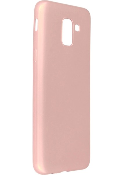 Samsung Galaxy J6 Kılıf First Silikon - Rose Gold