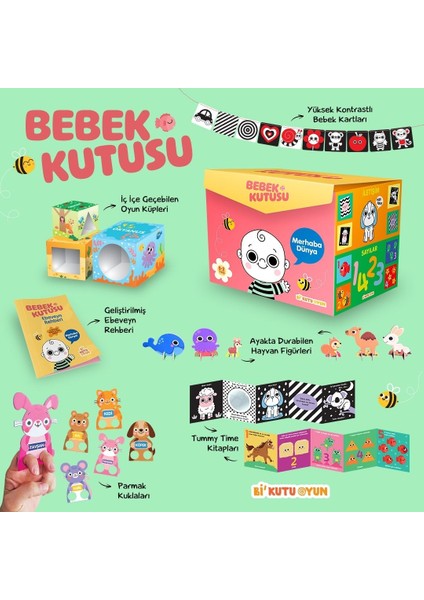 Bebek Kutusu - Merhaba Dünya! (Bebeğimin İlk Kutusu) modelleri
