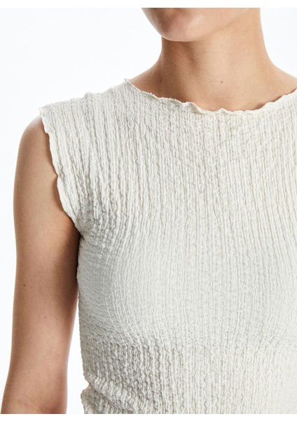 Yeni Sezon Bisiklet Yaka Dokulu Kadın Tişört modelleri