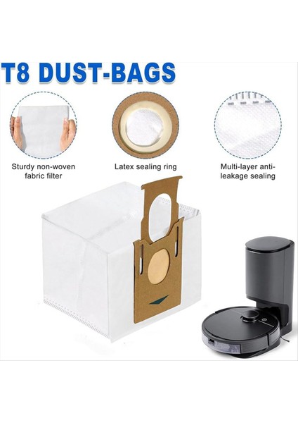 Ecovacs Deebot Ozmo T8 T8 Aıvı T8+ T8 Aıvı+ T8 Max N8 Pro/n8 Pro N8+ Plus N8 Pro+ Vakum Süpürge Parçaları (Yurt Dışından) indirimleri