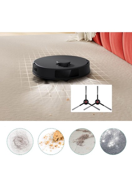 Yeedi C12 Pro Için Plus Robot Vakum Süpürge Ana Fırça Silindir Yan Fırçalar Hepa Filtreler Paspas Pedleri Yedek Aksesuarlar (Yurt Dışından) fiyatları