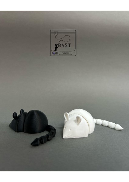 Bast Tasarım 3D Yazıcı Hareketli Eklemli Fare Oyuncak Figür fiyatları