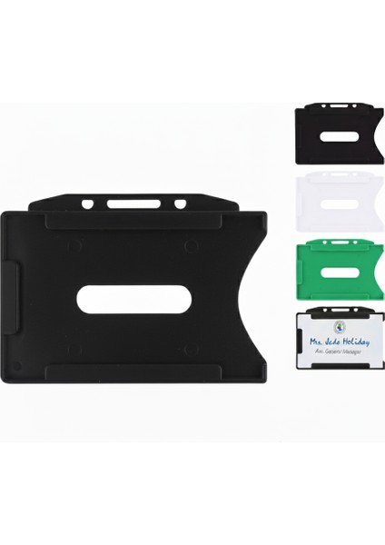 Yaka Kartı Kabı 10 Adet Beyaz modelleri