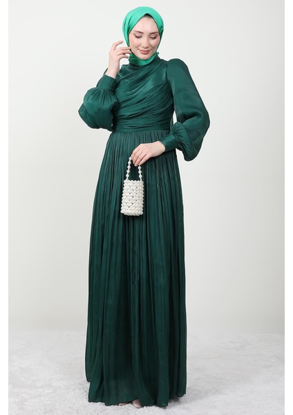 Ipek Tesettür Elbise Zümrüt fırsatları