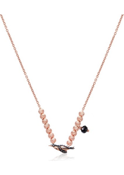 Altın Kaplama Toplu Kuş Gümüş Kolye, Özgün Bir Tasarım Olarak En Sevilenler Listesinde!