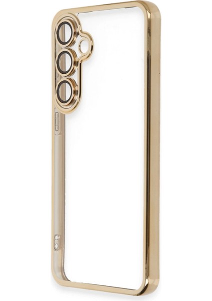 Samsung Galaxy S24 Fe Kılıf Razer Lensli Silikon - Gold fiyatları