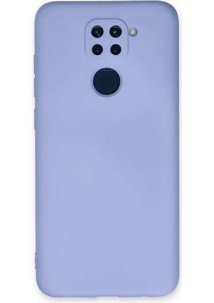 Xiaomi Redmi Note 9 Kılıf Nano Içi Kadife Silikon - Lila