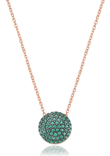 Silver 925 Ayar Yuvarlak Kolye