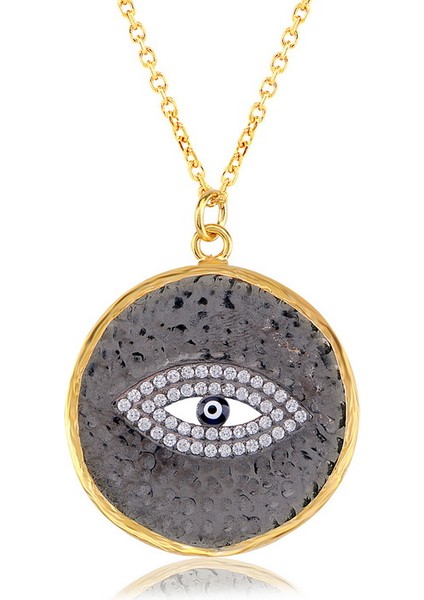 Silver 925 Ayar Gümüş Göz Kolye