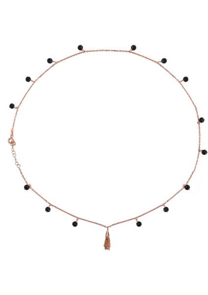 925 Ayar Gümüş Boncuklu Kolye