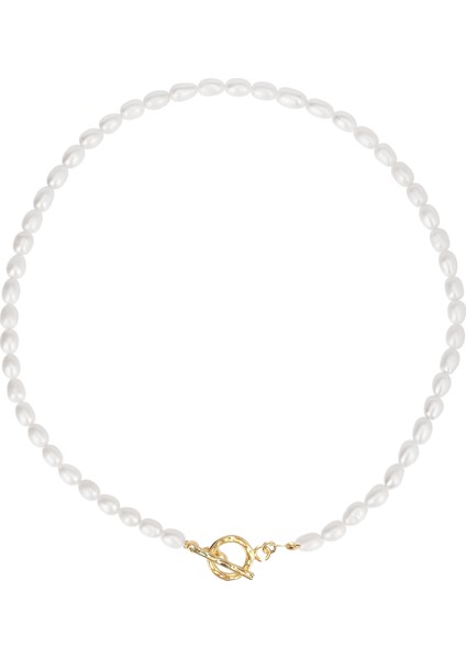 925 Ayar İncili Kolye