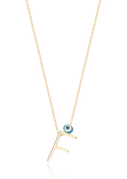 Silver 925 Ayar Harf Kolye